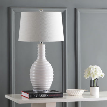Dylan 29.5" Ceramic LED Table Lamp - JONATHAN Y
